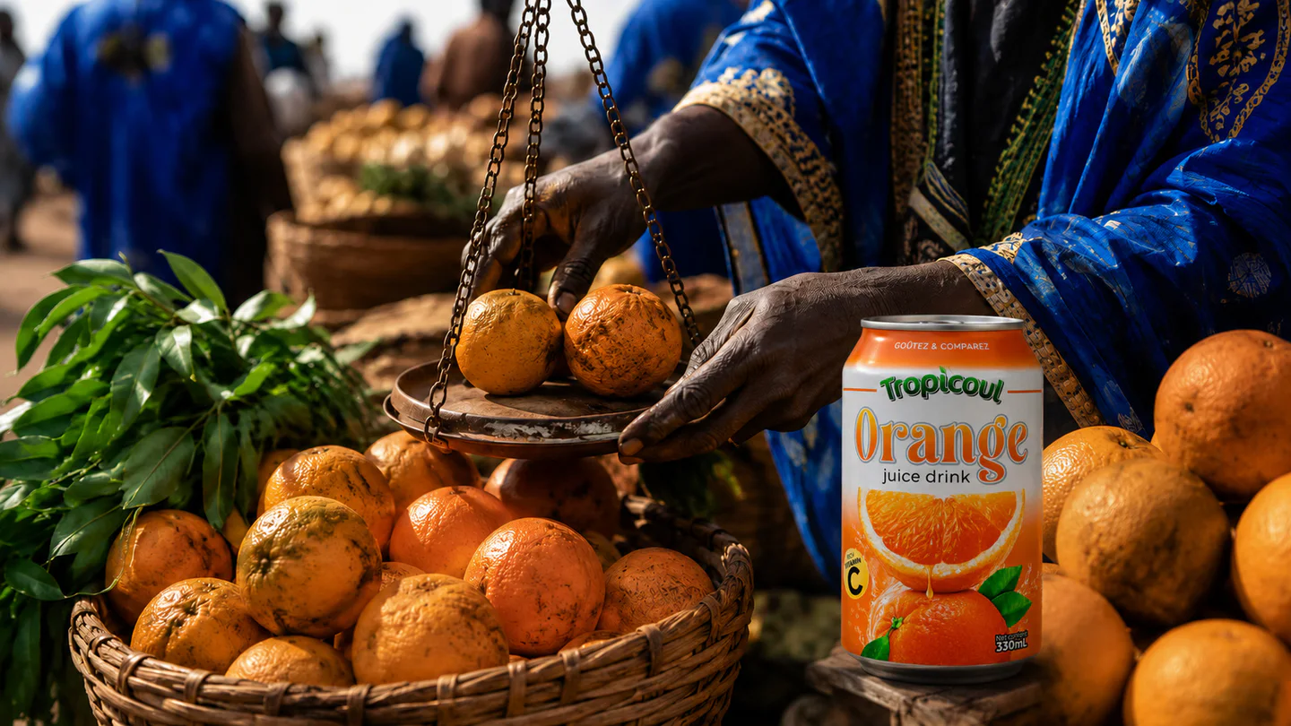 Tropicoul Orange — choisir, préparer, transmettre, photographie éditoriale.